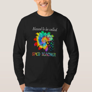 Camiseta Abençoado Seja Chamado Professor Amarrado Tie Dye