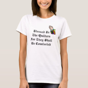 Camiseta Abençoado seja o t-shirt de Quilters