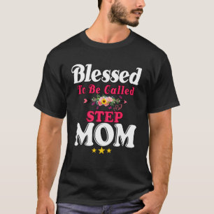 Camiseta Abençoado Ser Chamado Passo Mãe Bonita Dia da Mãe