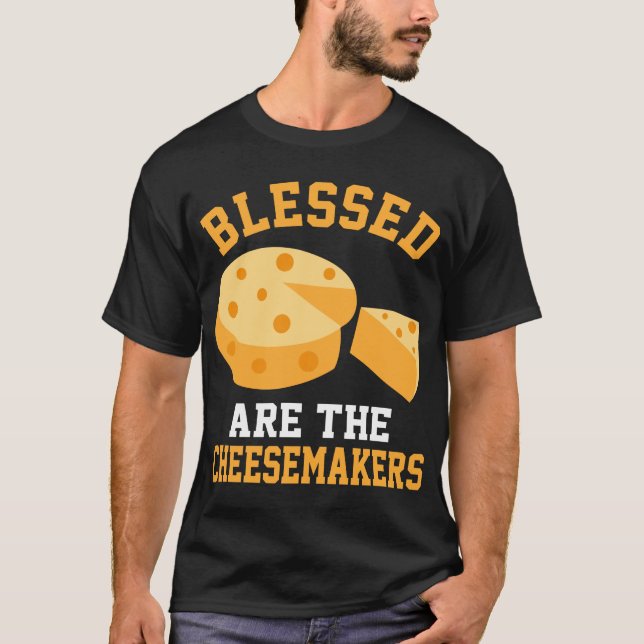 Camiseta Abençoados São Os Cheesemakers (Frente)