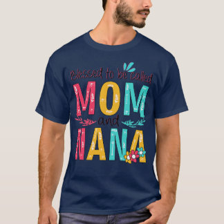 Camiseta Abençoados Sejam Chamados Mãe E Nana