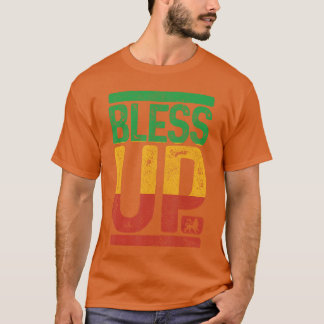 Camiseta Abençoar Música Reggae Rastafari Leão de Judá Rast