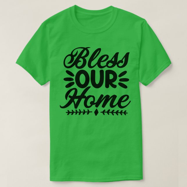 Camiseta Abençoe nossa porta de casa (Frente do Design)