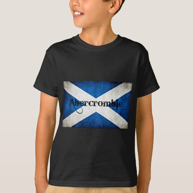 Camiseta Abercrombie Grunge Flag (Frente)