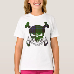 Camiseta Abercrombie Tartan Skull