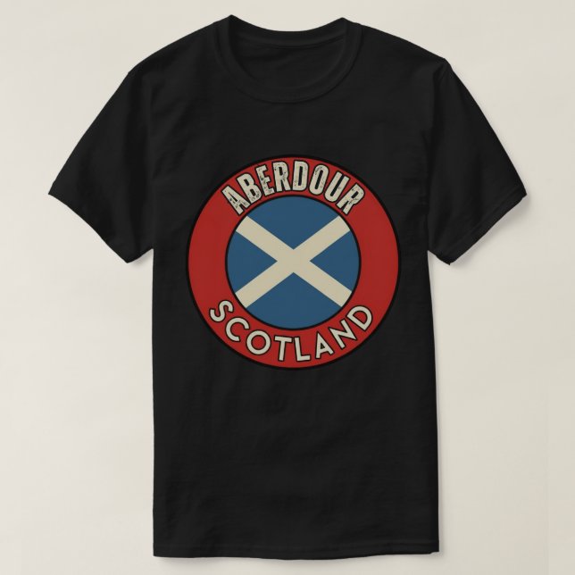 Camiseta Aberdour, Escócia (Frente do Design)