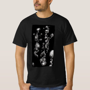 Camiseta Aberrações orgânicas flutuantes, T-Shirt