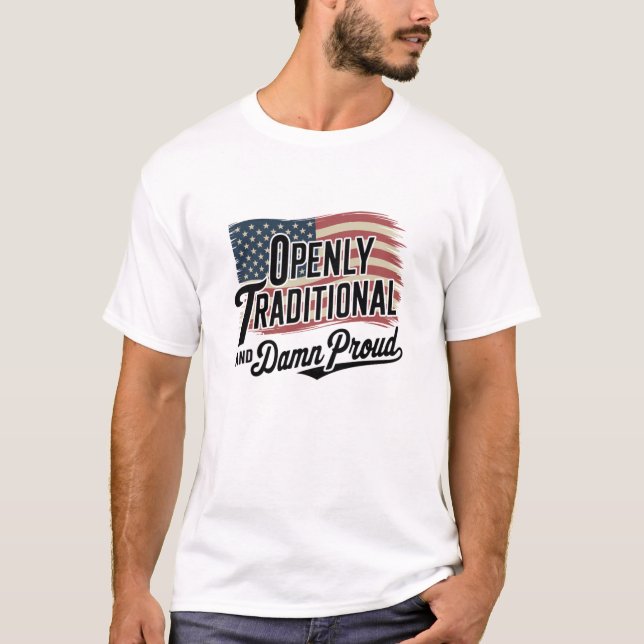 CAMISETA ABERTAMENTE TRADICIONAL (Frente)
