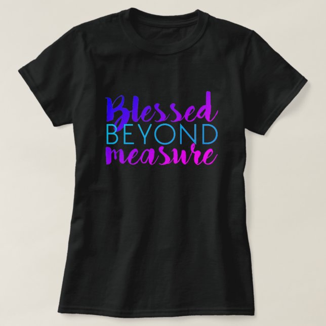 CAMISETA ABERTO PARA ALÉM DA MEDIDA (Frente do Design)