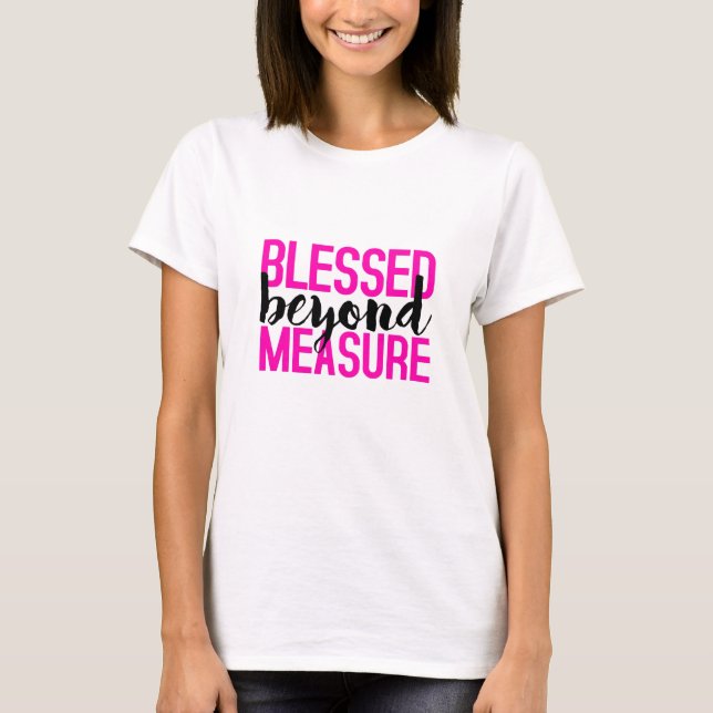 CAMISETA ABERTO PARA ALÉM DA MEDIDA (Frente)