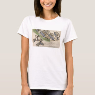 Camiseta Abertura da batalha do Little Big Horn (tinta