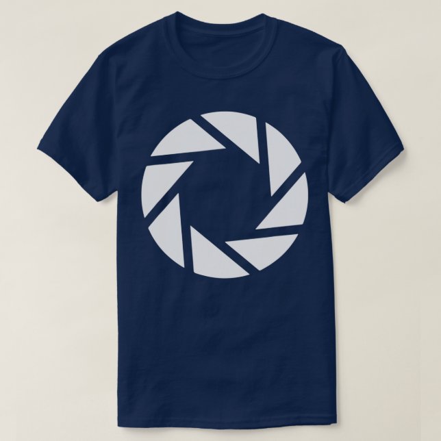 Camiseta Abertura da Câmera Fotográfica (Frente do Design)