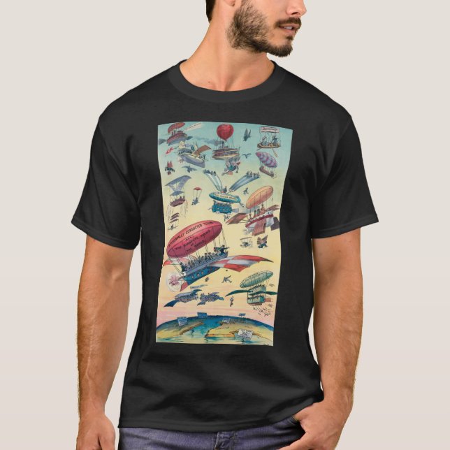 Camiseta Abertura do Clássico de Ilustração Canais do Panam (Frente)