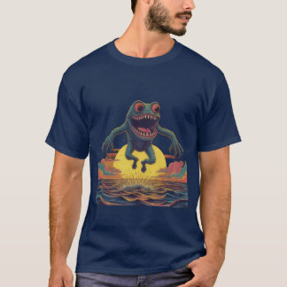 Camiseta Abertura do monstro do mar