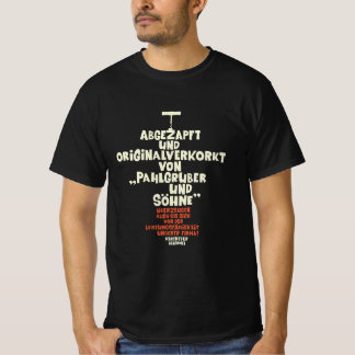 Camiseta Abgezapft und originalverkorkt - Loriot