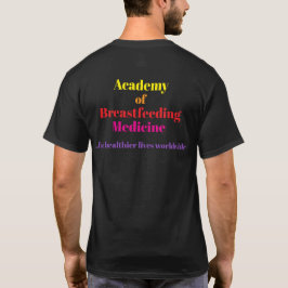 Camiseta ABM para vidas mais saudáveis no mundo to