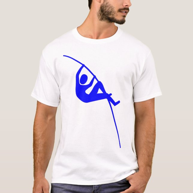 Camiseta Abóbada de pólo - azul (Frente)