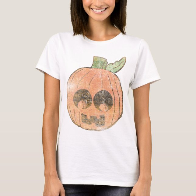 Camiseta Abóbora Chibi fofa (Frente)