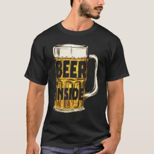Camiseta Abóbora De Cerveja De Dentro De Cerveja Em Cor De 