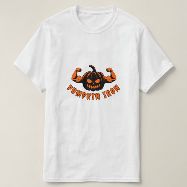 Camiseta Abóbora de Ferro  (Frente do Design)