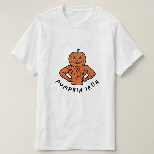 Camiseta Abóbora de Ferro  (Frente do Design)