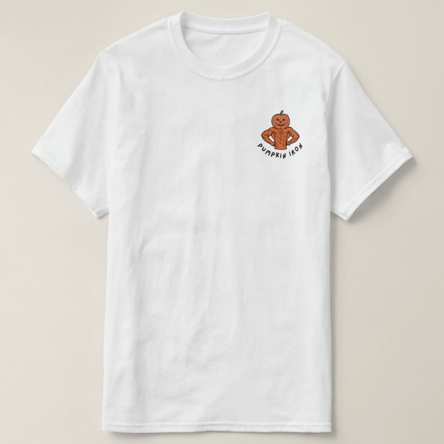 Camiseta Abóbora de Ferro  (Frente do Design)