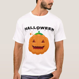 Camiseta abóbora de halloween