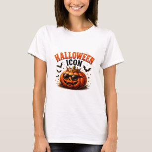 Camiseta 👑 Abóbora de Halloween Dito Divertido 🎃