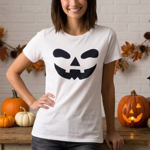 Camiseta Abóbora de Halloween Jack O Lantern