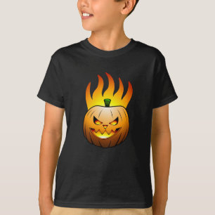 Camiseta Abóbora de Halloween Jack O'lantern