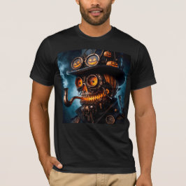 Camiseta Abóbora de Halloween Steampunk Gótica