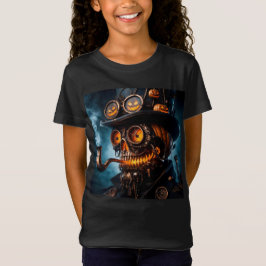 Camiseta Abóbora de Halloween Steampunk Gótica