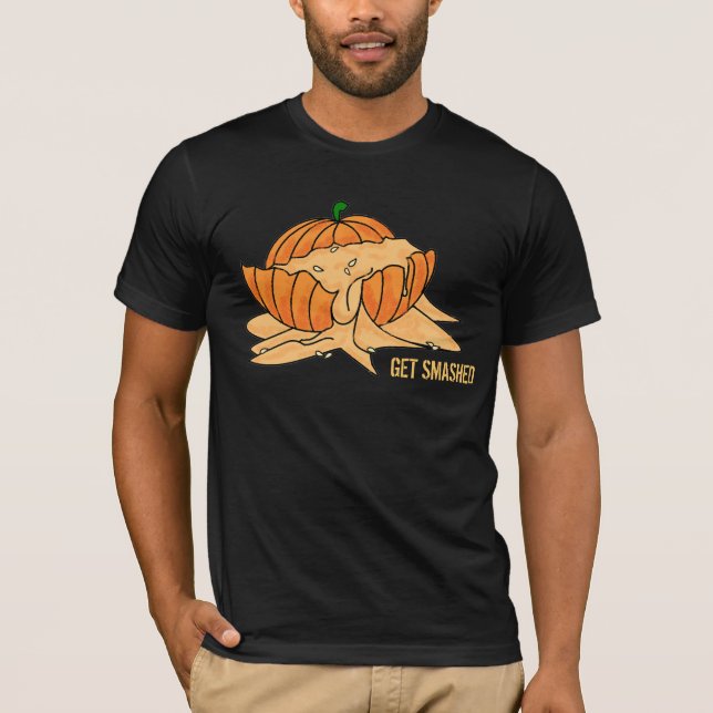 Camiseta Abóbora despedaçada (Frente)