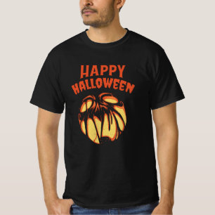 Camiseta Abóbora do Halloween Jack o'Lanterna
