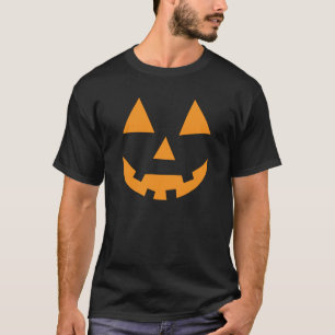 Camiseta Abóbora engraçada da lanterna do o do jaque do D