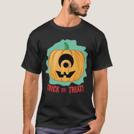 Camiseta Abóbora Engraçada de Halloween