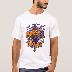Camiseta Abobora Espantalho Coruja Roxa Morcegos Bad Boo Je