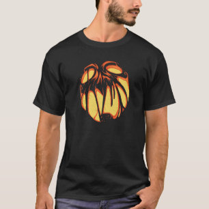 Camiseta Abóbora Espetacular Jack O Lantern Para Mulheres E