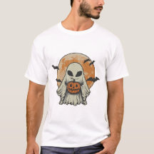 Abóbora Fantasma Alien Halloween Noite Assustadora