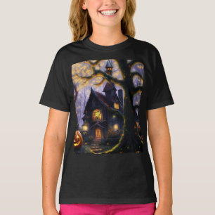 Camiseta Abóbora/Halloween/outono/T-Shirt de outono