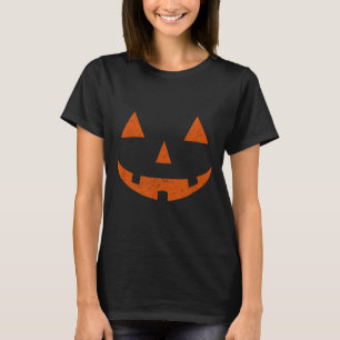 Camiseta Abóbora Jack o Lantern JackoLantern Vintage Face