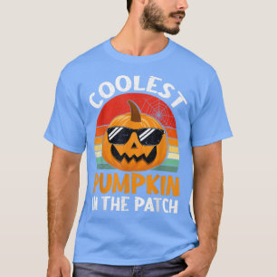 Camiseta Abóbora Mais Legal Do Canto De Halloween Menino Pe