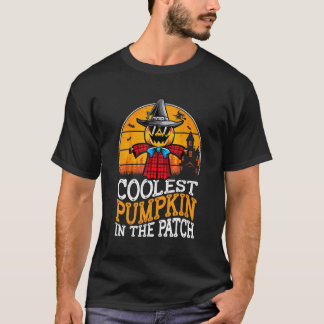 Camiseta Abóbora Mais Legal Do Halloween De Meninos Meninas