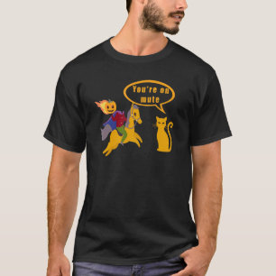 Camiseta Abóbora Muda Cavaleiro Sem Cabeça Halloween