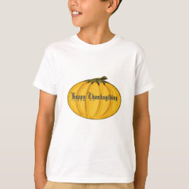 Camiseta Abóbora O MUSEU jGibney Feliz Dia de Ação de Graça