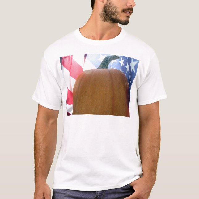 Camiseta Abóbora patriótica (Frente)