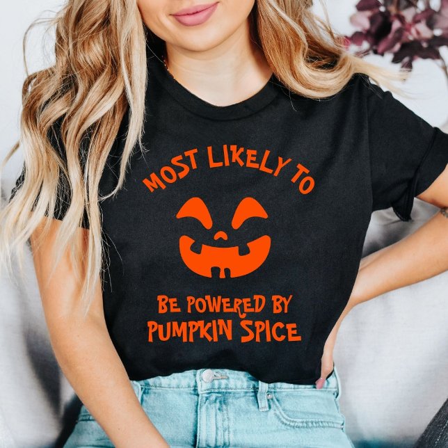 Camiseta Abóbora Personalizada com Temática de Halloween (Criador carregado)