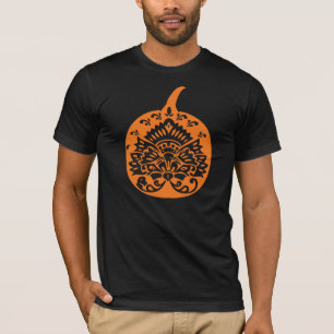 Camiseta Abóbora rico Para O Dia Das Bruxas
