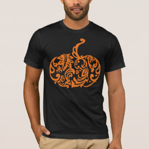 Camiseta Abóbora rico Para O Dia Das Bruxas