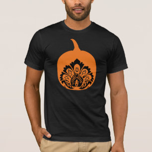 Camiseta Abóbora rico Para O Dia Das Bruxas